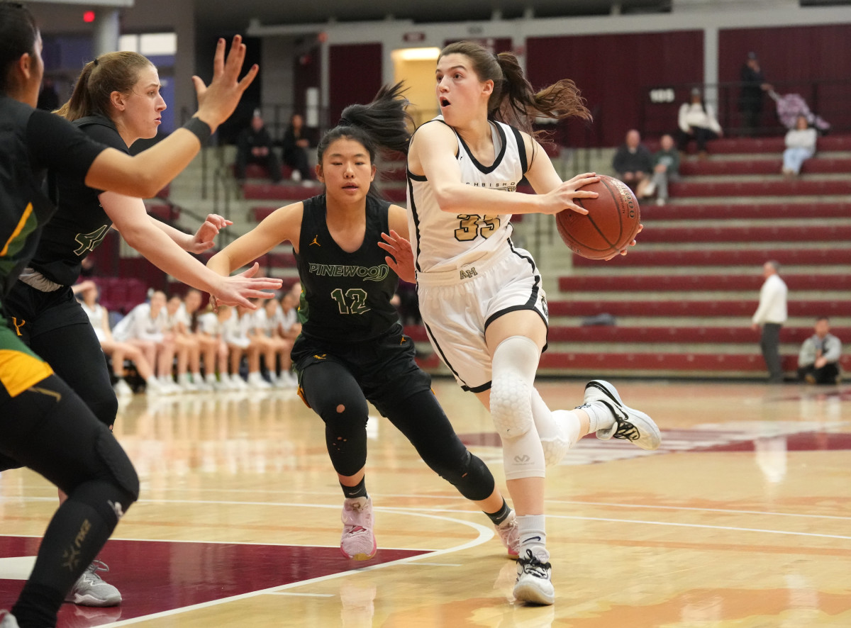 Morgan Cheli (33) is a relentless driver to the basket. Photo: Darren Yamashita